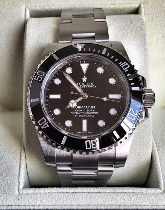 Rolex watch listing
