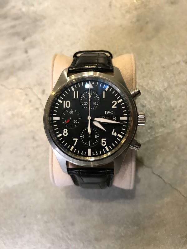 IWC watch listing