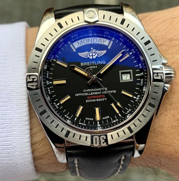 Breitling watch listing