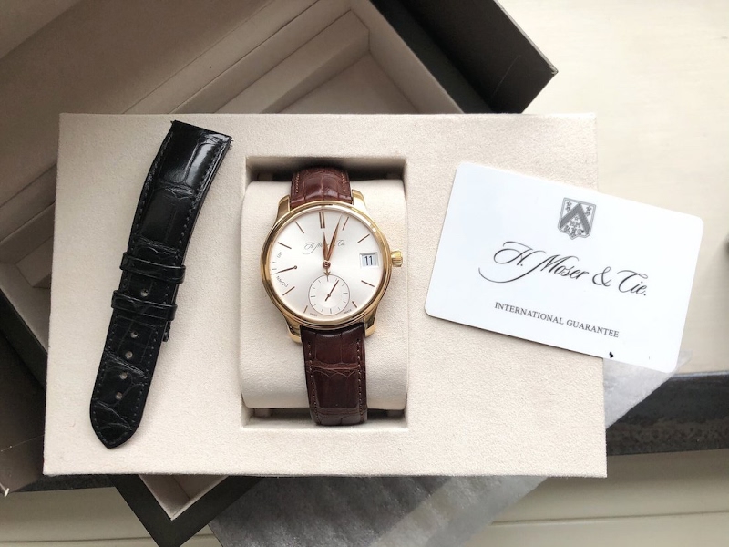 H. Moser watch listing