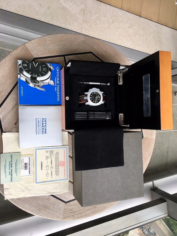 Panerai watch listing