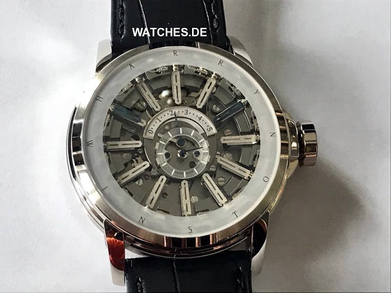 Harry Winston watch listing