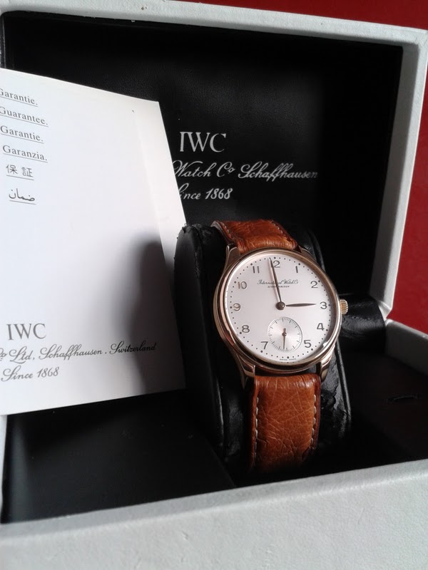 IWC watch listing