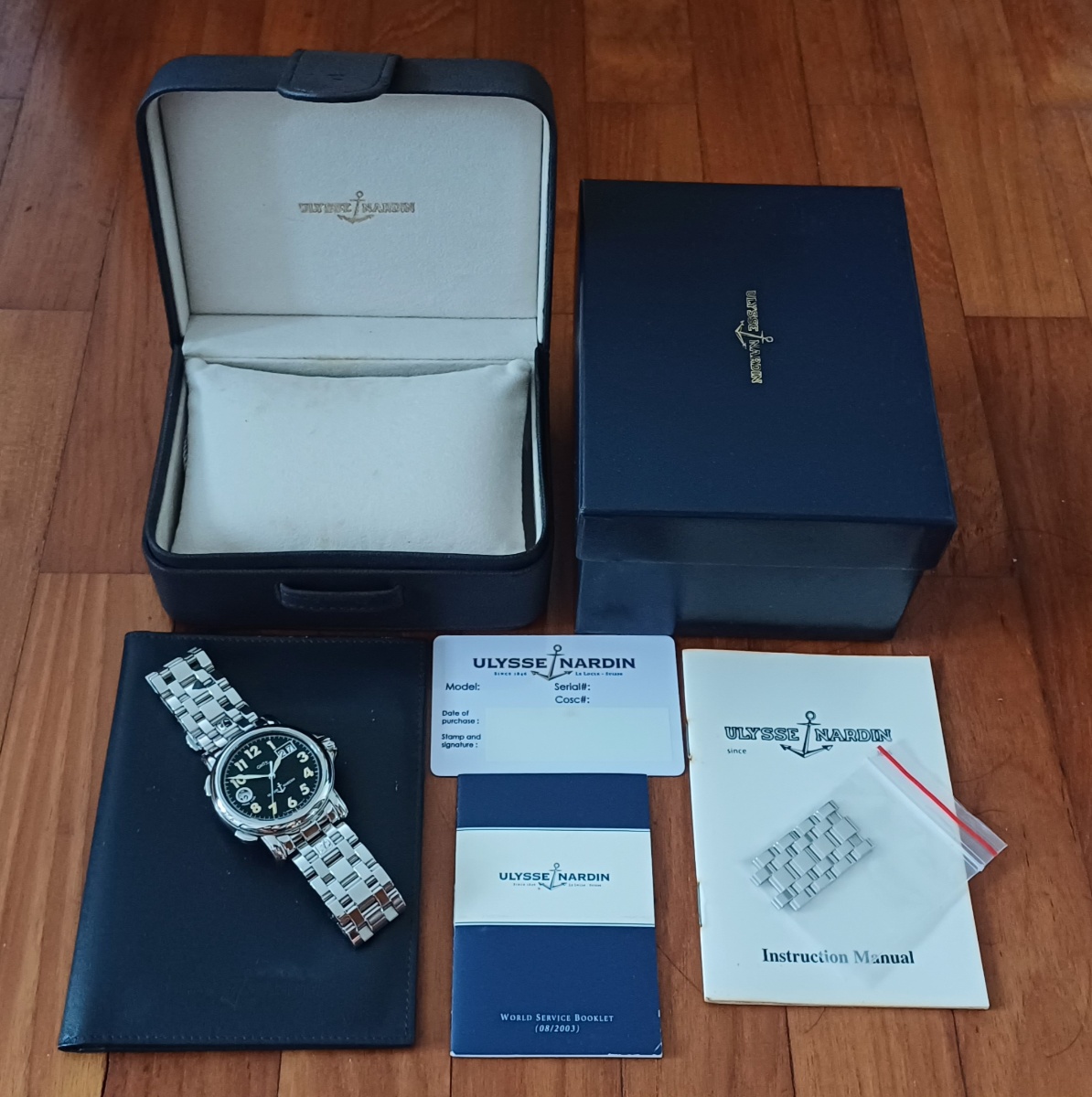 Ulysse Nardin watch listing