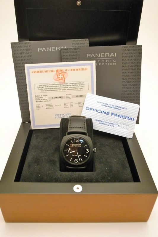 Panerai watch listing