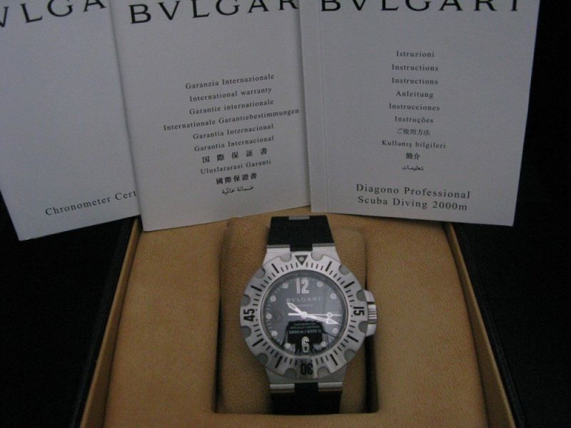 Bvlgari watch listing