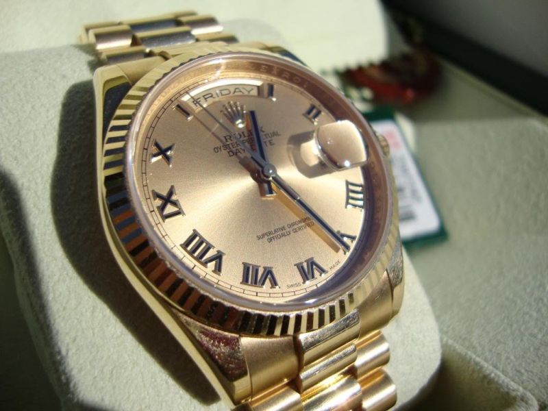 Rolex watch listing