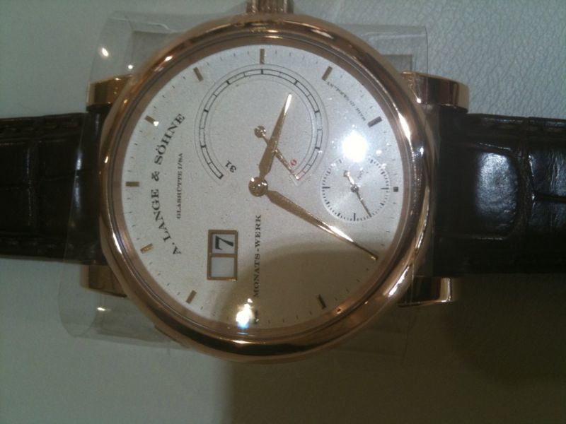 A. Lange and Söhne watch listing