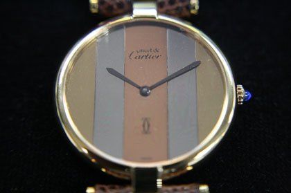 Cartier watch listing