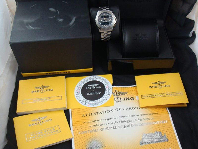 Breitling watch listing