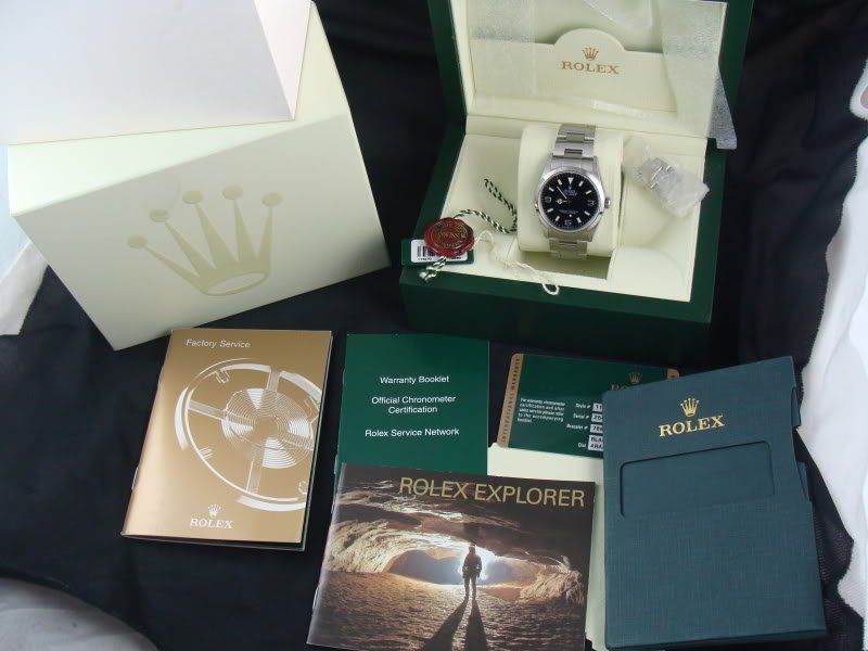 Rolex watch listing