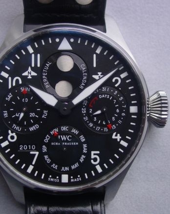 IWC watch listing