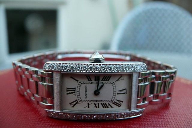 Cartier watch listing
