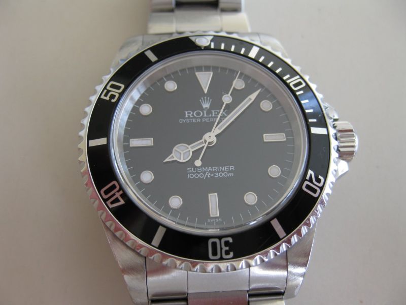 Rolex watch listing