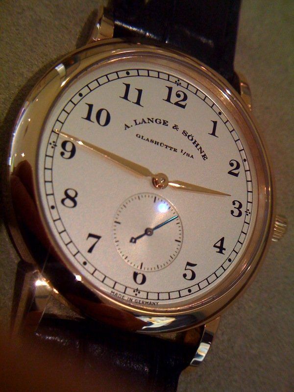 A. Lange and Söhne watch listing