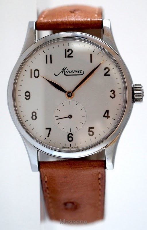 Minerva watch listing