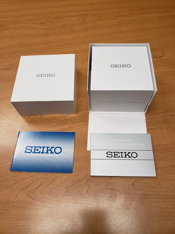 Seiko watch listing