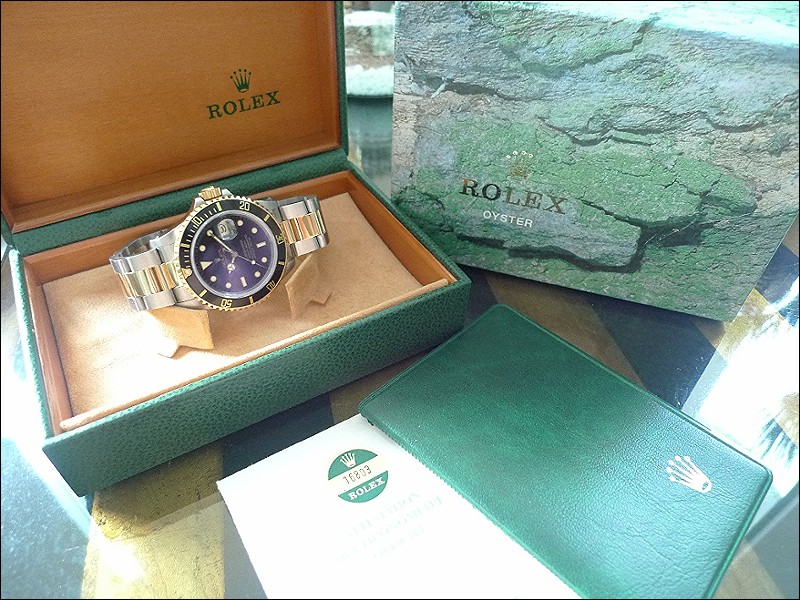Rolex watch listing