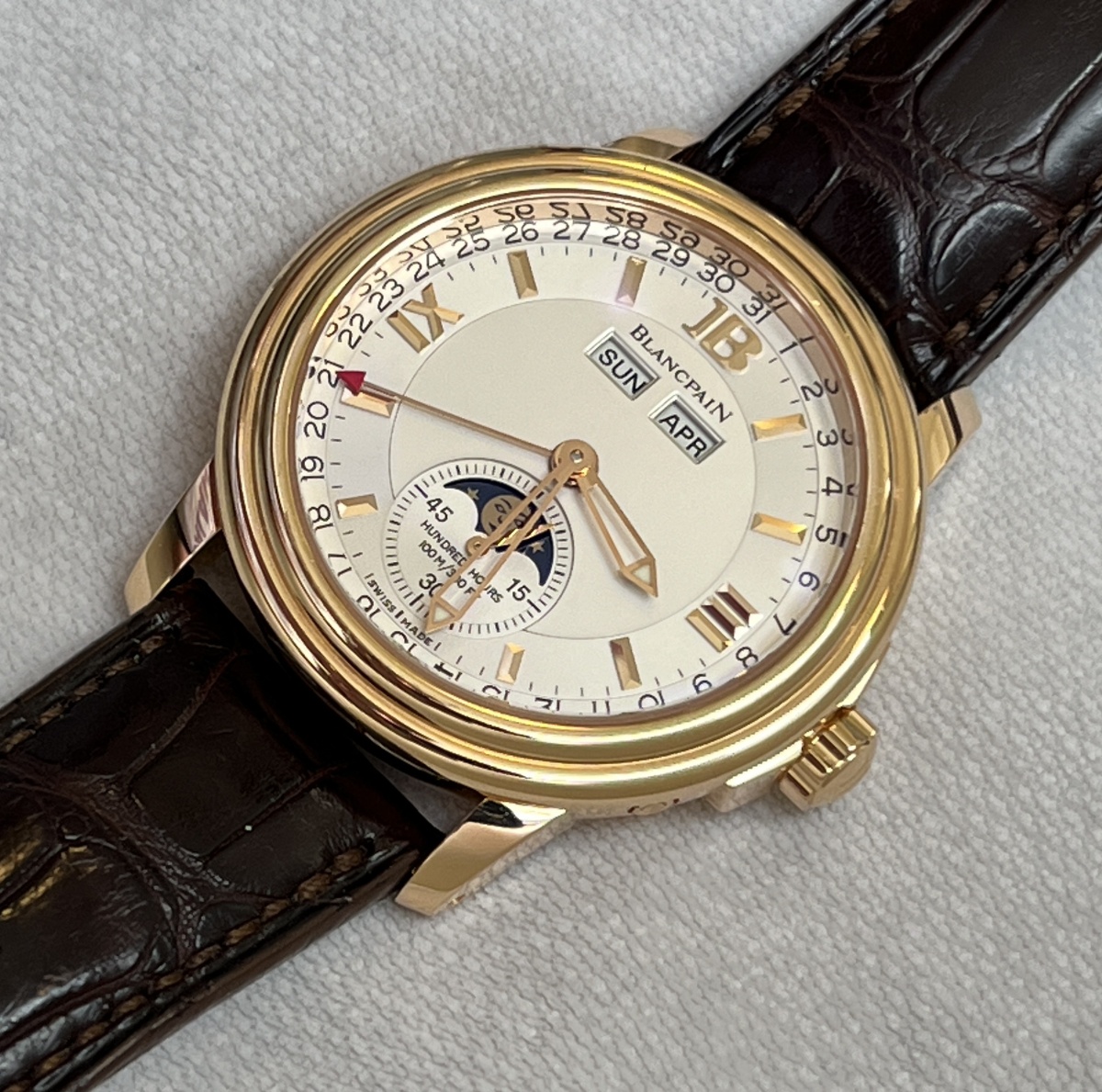 Blancpain watch listing