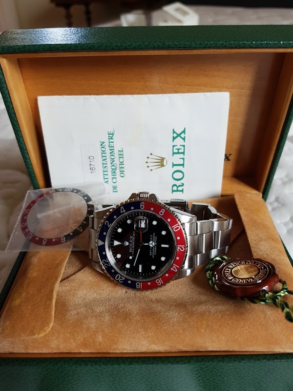 Rolex watch listing