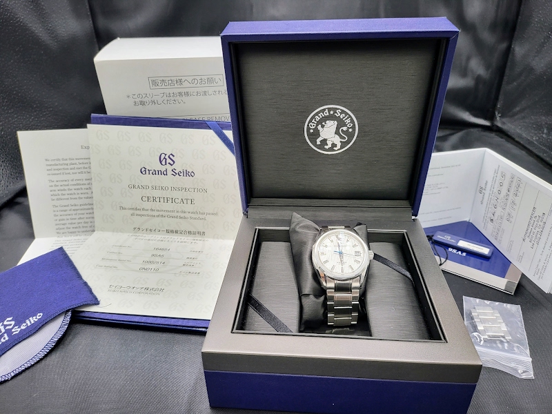 Grand Seiko watch listing