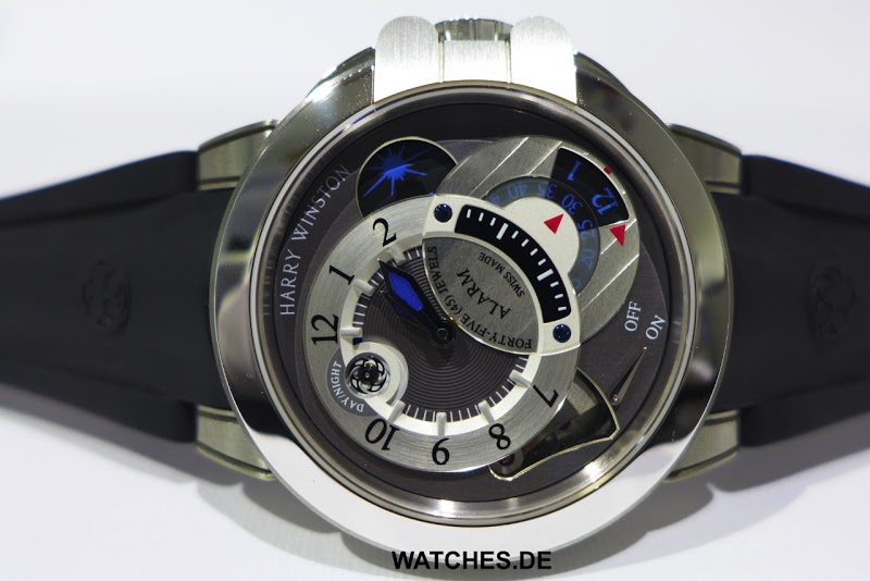 Harry Winston watch listing