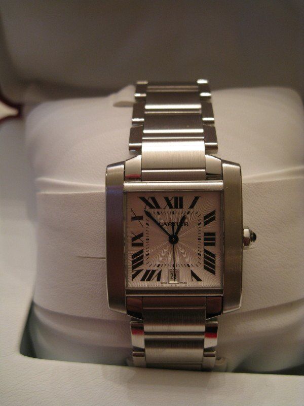 Cartier watch listing