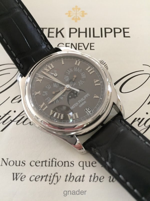 Patek Philippe watch listing