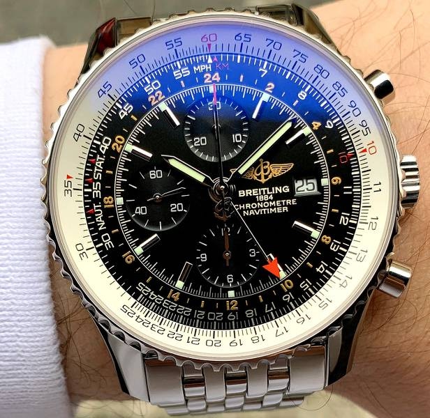 Breitling watch listing