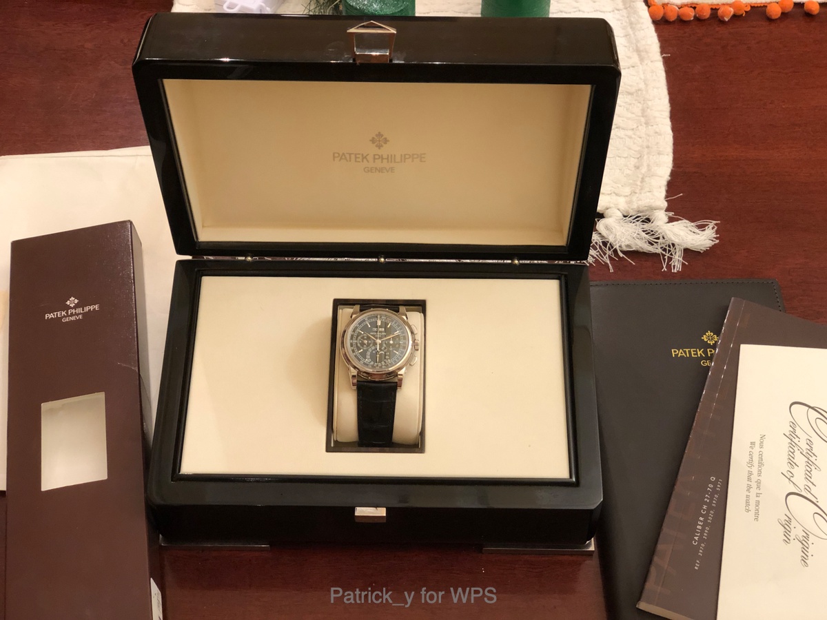 Patek Philippe watch listing