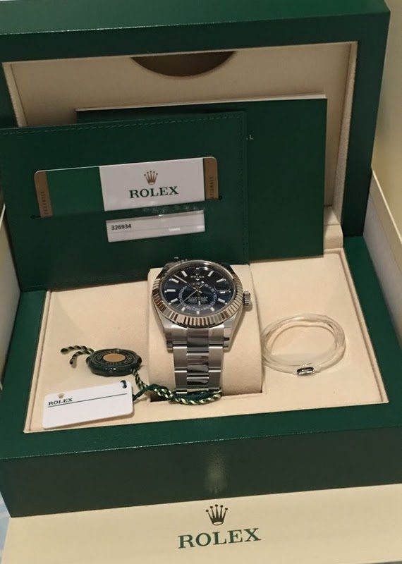 Rolex watch listing