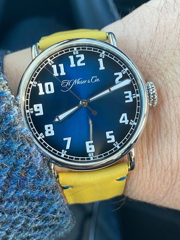 H. Moser watch listing
