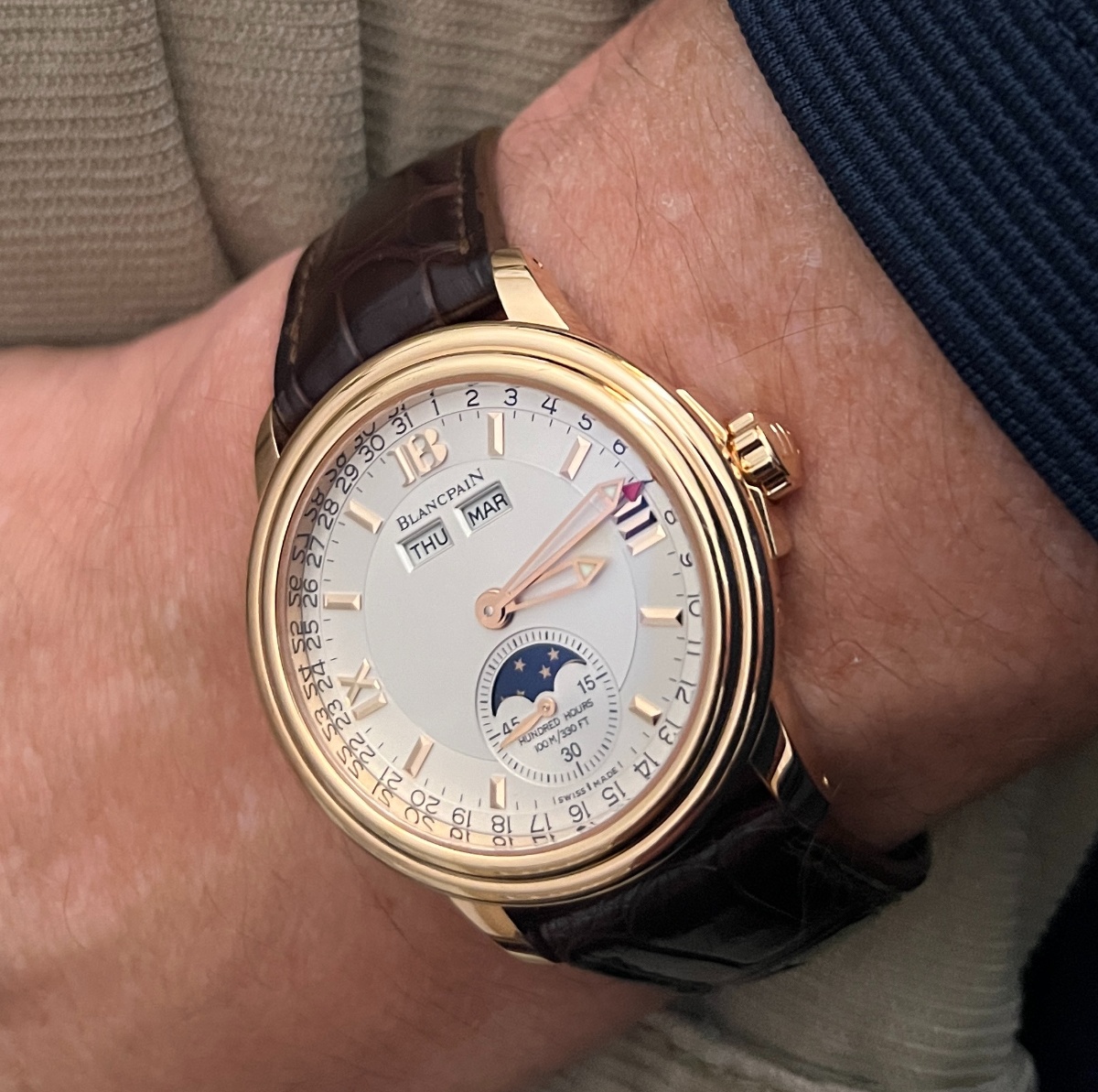 Blancpain watch listing