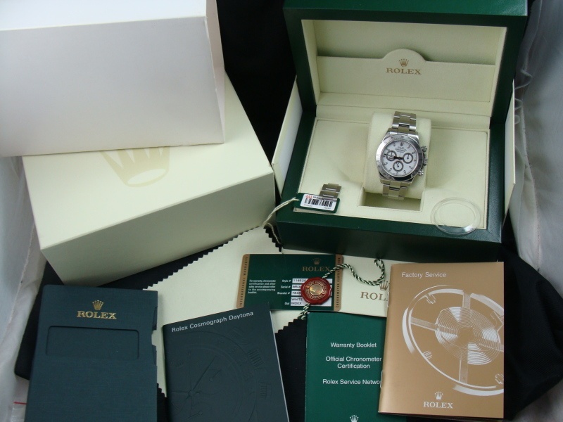 Rolex watch listing
