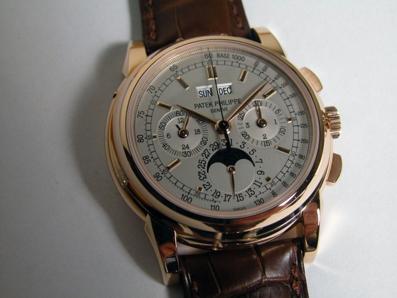 Patek Philippe watch listing