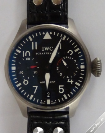 IWC watch listing