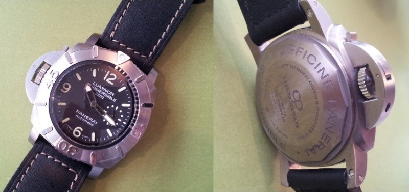 Panerai watch listing