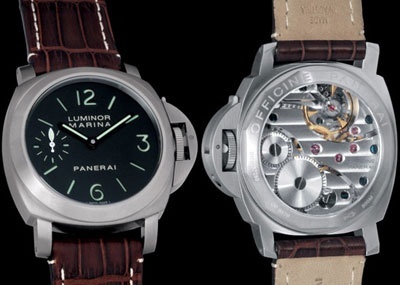 Panerai watch listing