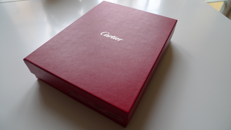 Cartier watch listing
