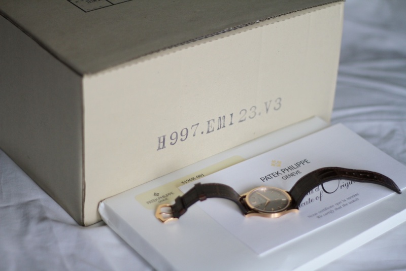 Patek Philippe watch listing