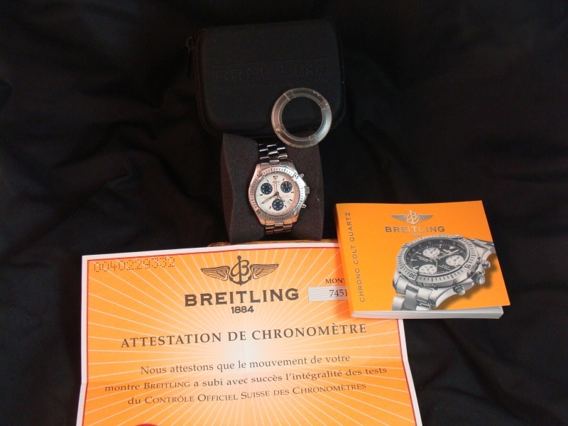 Breitling watch listing
