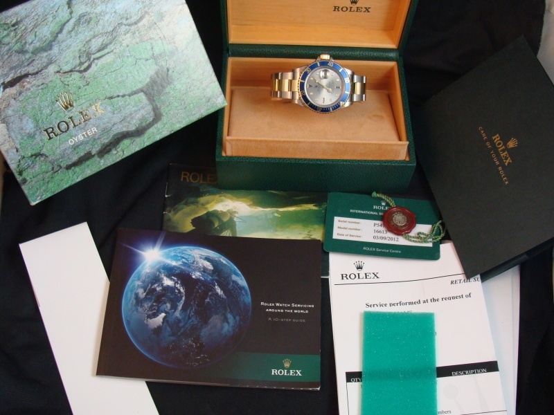 Rolex watch listing