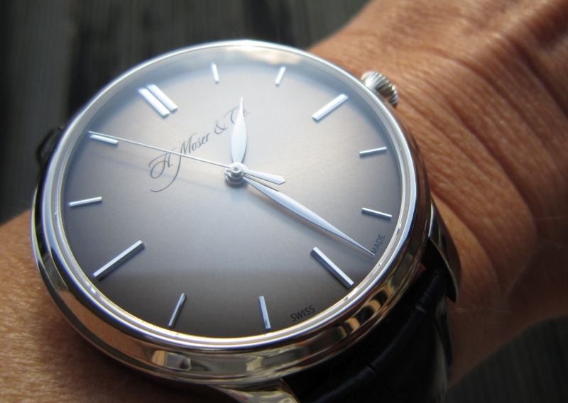 H. Moser watch listing