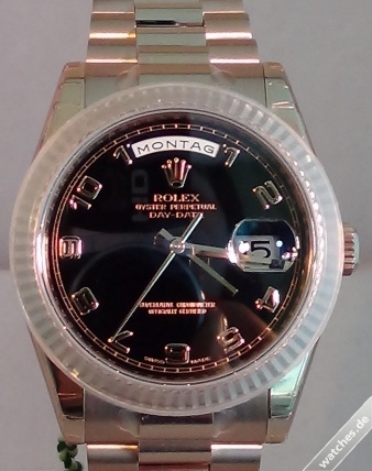 Rolex watch listing