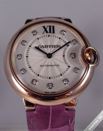 Cartier watch listing