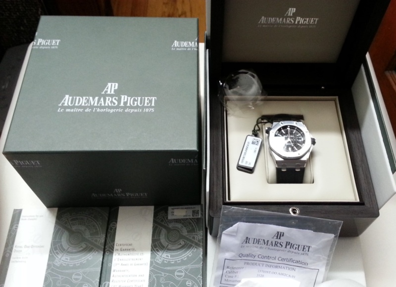 Audemars Piguet watch listing