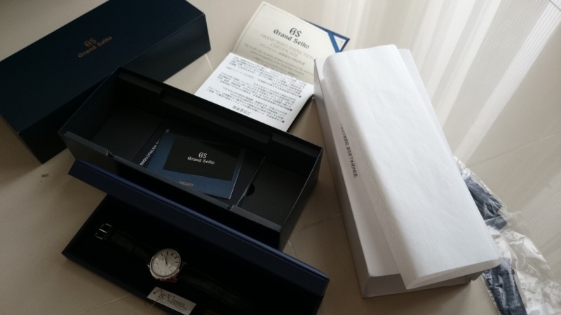 Grand Seiko watch listing