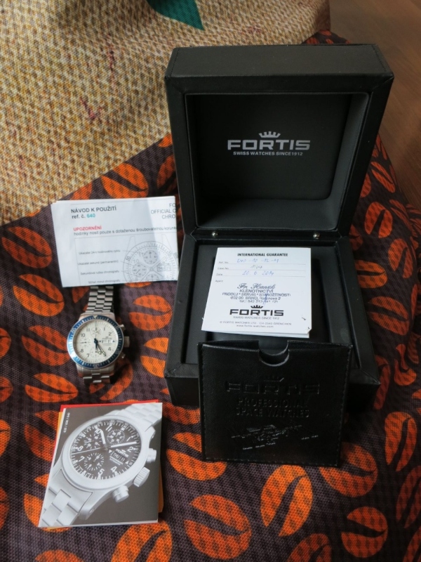 Fortis watch listing