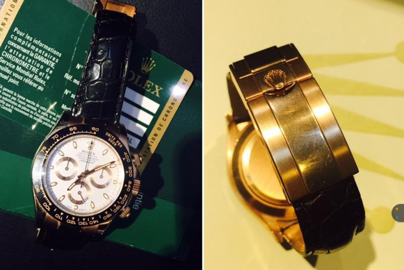 Rolex watch listing