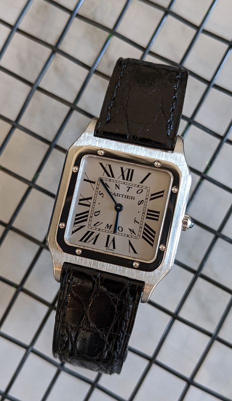 Cartier watch listing